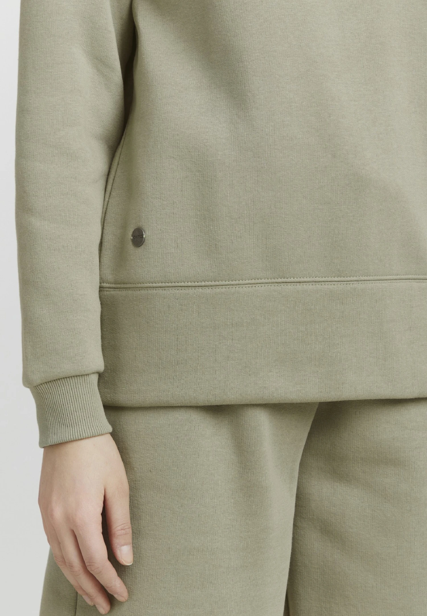 OXMO OXHOLMA - Sweatshirt - Seagrass 5 OXMO OXHOLMA - Sweatshirt - Seagrass - Image 5