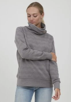 OXMO OXVERNITA - Sweatshirt - Medium Grey Melange