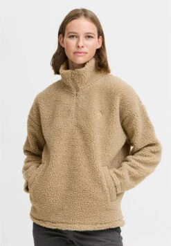 OXMO Fleece Jumper - Dune
