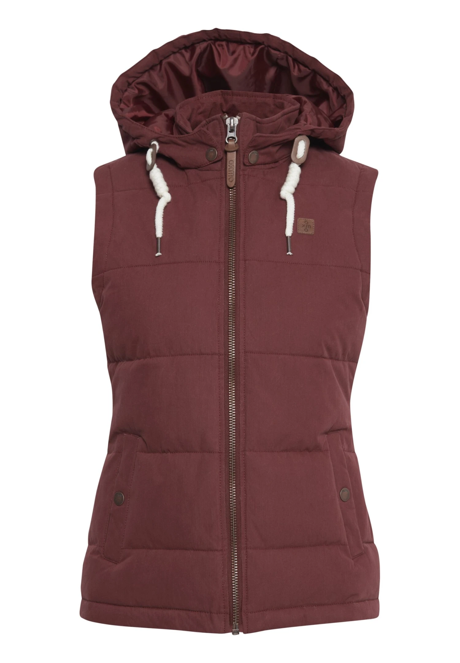 OXMO OXAlita - Waistcoat - Wine Red 5 OXMO OXAlita - Waistcoat - Wine Red - Image 5
