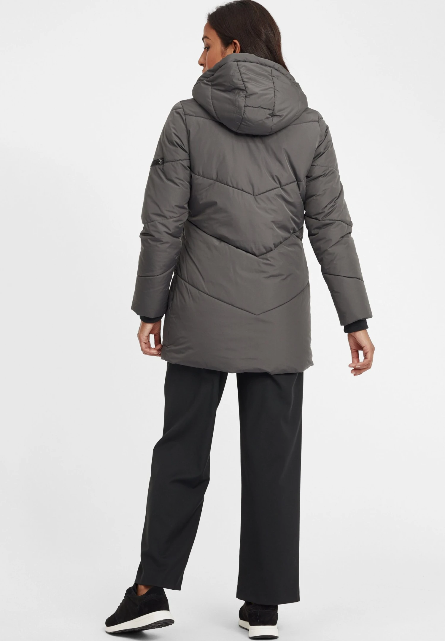 OXMO OXJunchen - Winter Coat - Iron Gate 3 OXMO OXJunchen - Winter Coat - Iron Gate - Image 3