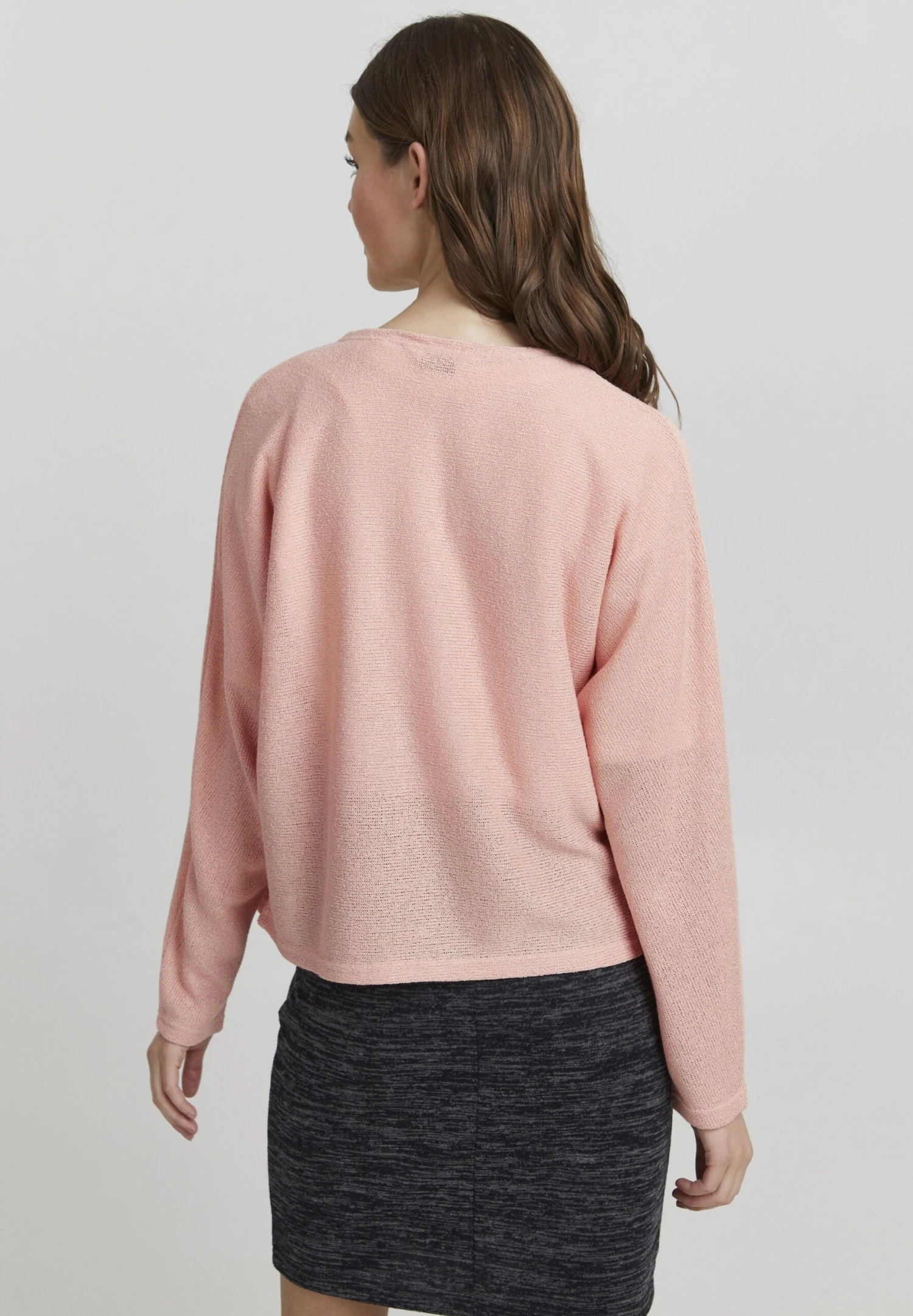 OXMO OXKike - Cardigan - Coral Cloud 3 OXMO OXKike - Cardigan - Coral Cloud - Image 3