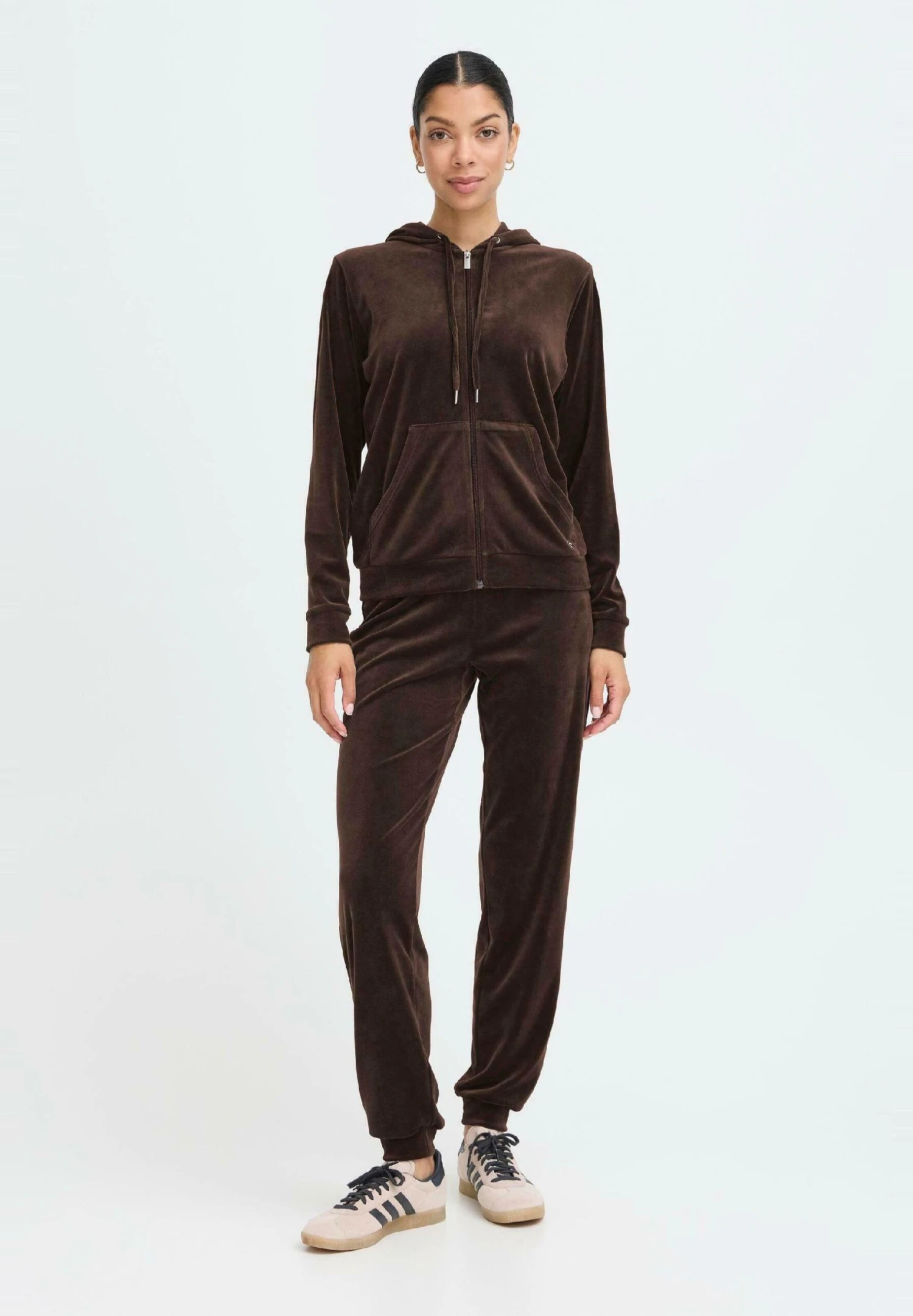 OXMO OXMITTA - Tracksuit - Coffee Bean 1 OXMO OXMITTA - Tracksuit - Coffee Bean