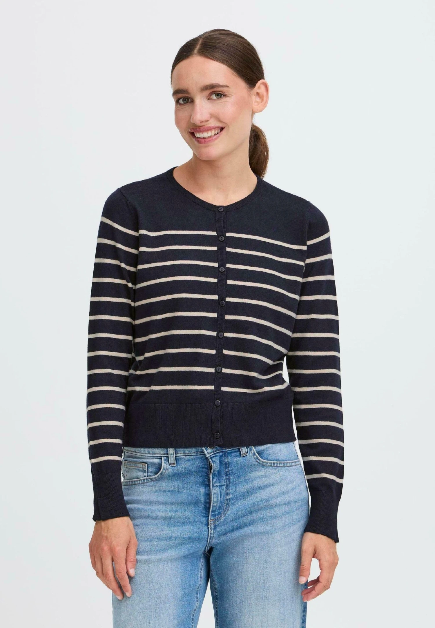 OXMO FRKEANA - Cardigan - Night Sky Mix 1 OXMO FRKEANA - Cardigan - Night Sky Mix