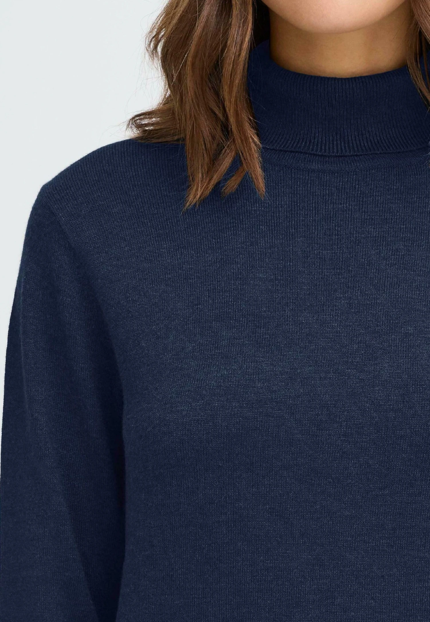 OXMO OXAIDA ROLLNECK - Jumper - Total Eclipse Melange 4 OXMO OXAIDA ROLLNECK - Jumper - Total Eclipse Melange - Image 4