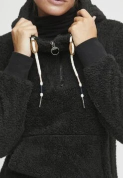 OXMO OXANOUSH FLEECE - Fleece Jumper - Black -OXMO Store c890f9eca1e54f668bbd788878244834