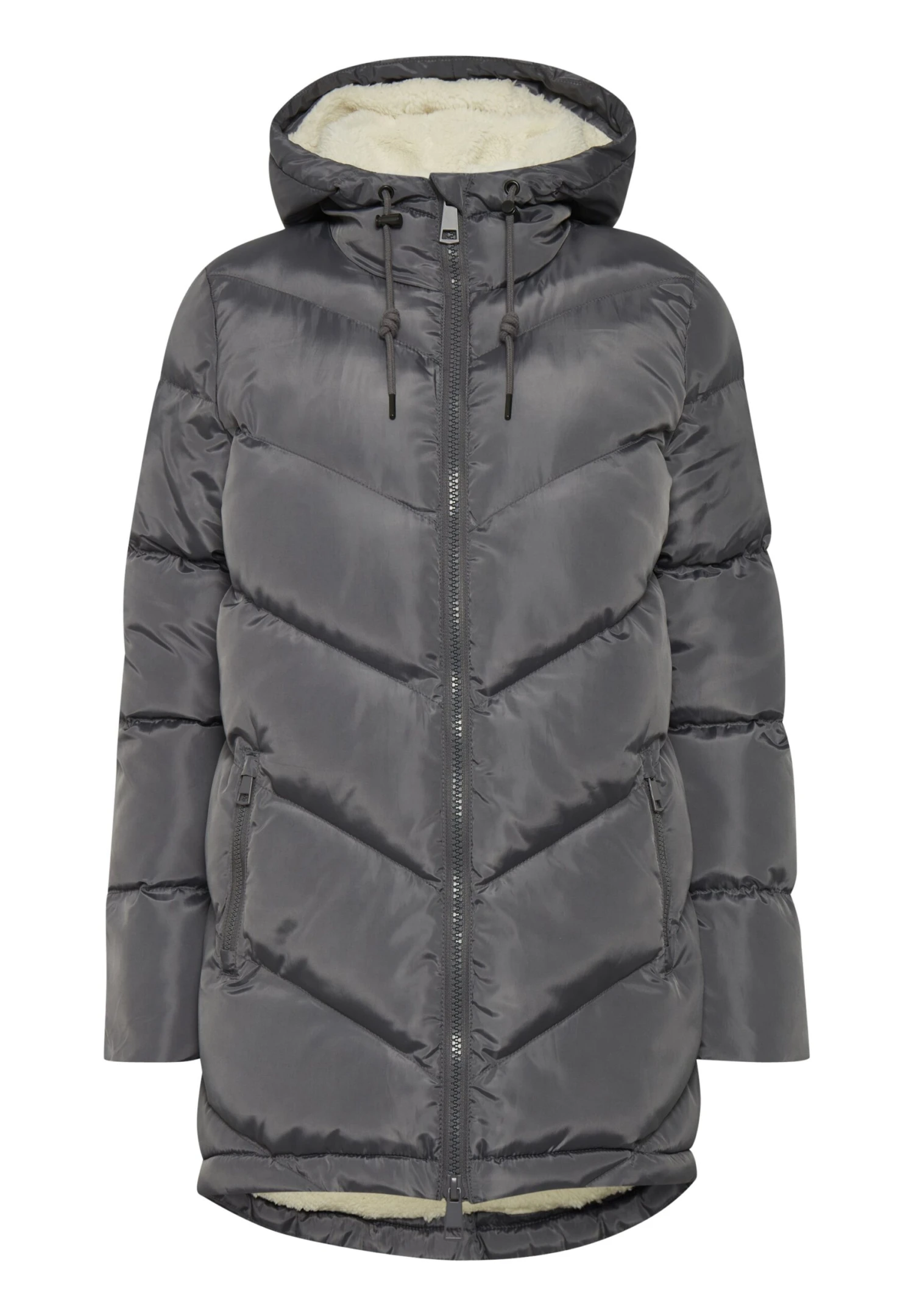 OXMO OXNAARA - Winter Coat - Iron Gate 6 OXMO OXNAARA - Winter Coat - Iron Gate - Image 6