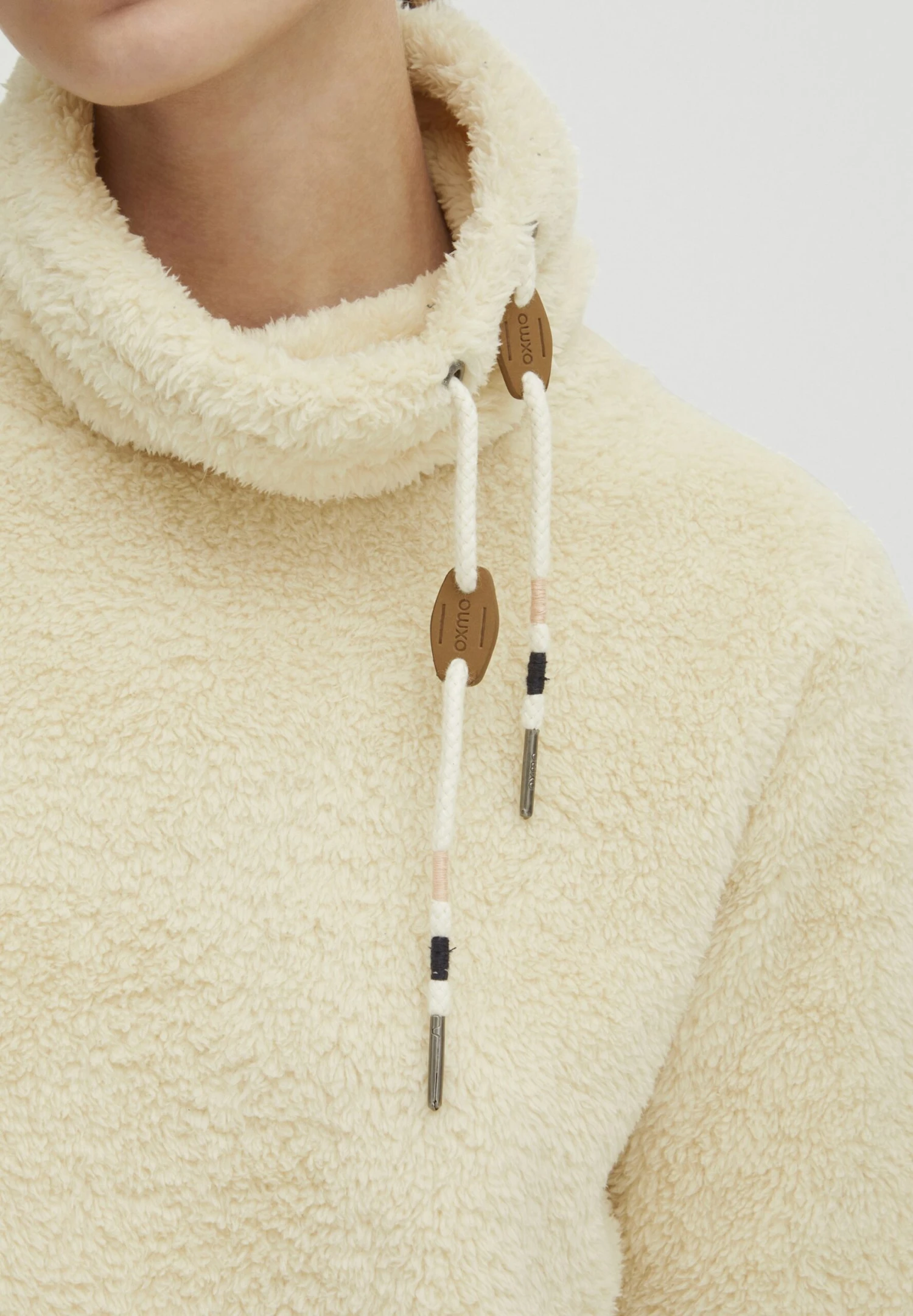 OXMO OXAnnika - Sweatshirt - Cloud Dancer 4 OXMO OXAnnika - Sweatshirt - Cloud Dancer - Image 4