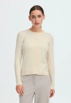 OXMO IHSASJA - Cardigan - Birch