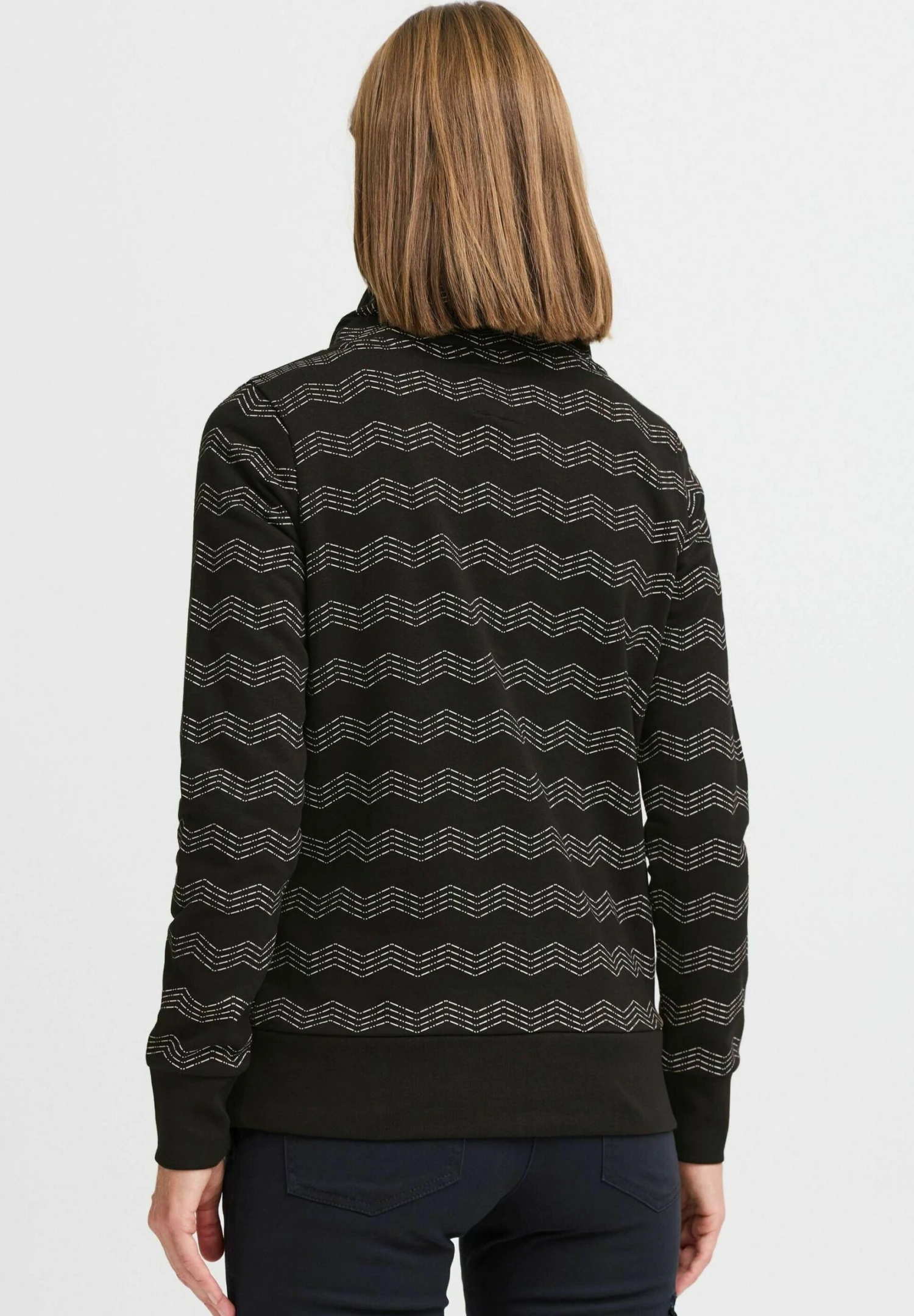 OXMO OXVERNITA - Sweatshirt - True Black 3 OXMO OXVERNITA - Sweatshirt - True Black - Image 3