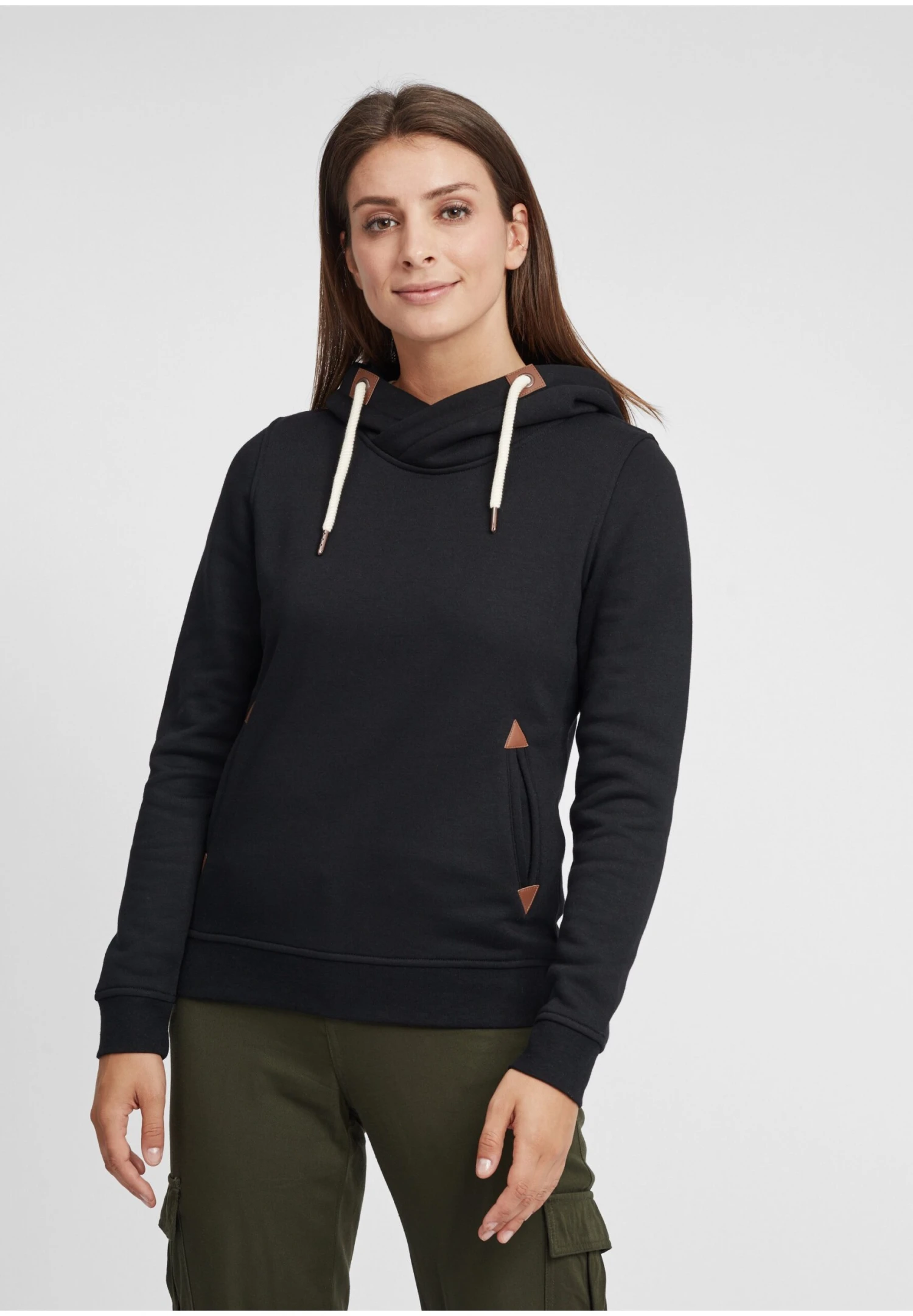 OXMO OXVICKY - Hoodie - Black 1 OXMO OXVICKY - Hoodie - Black