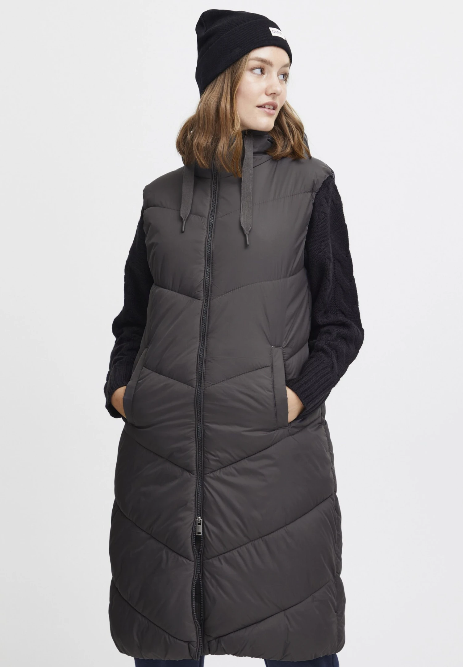 OXMO OXBolyn - Waistcoat - Blackened Pearl 1 OXMO OXBolyn - Waistcoat - Blackened Pearl