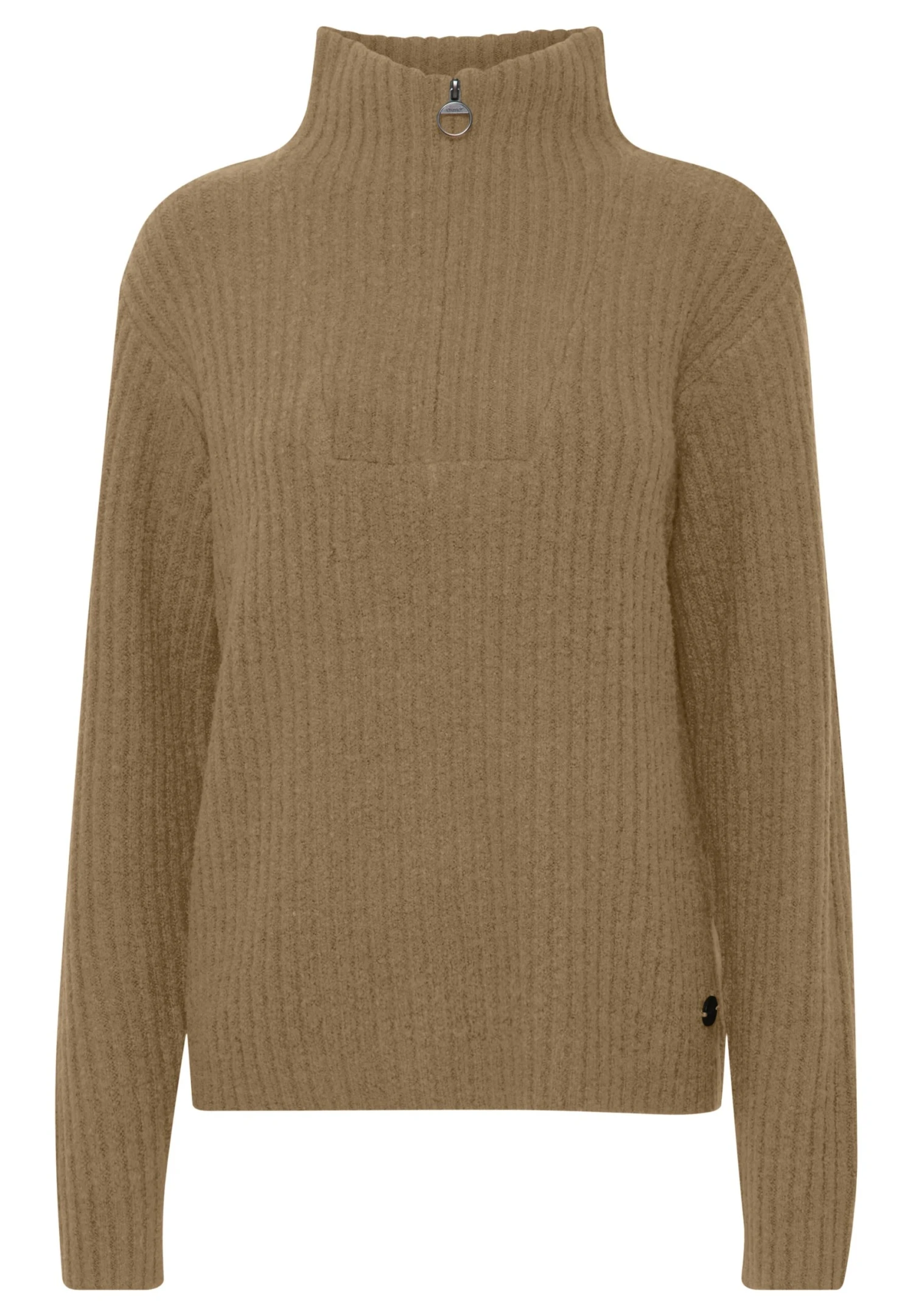 OXMO OXSaline - Jumper - Tannin Melange 6 OXMO OXSaline - Jumper - Tannin Melange - Image 6