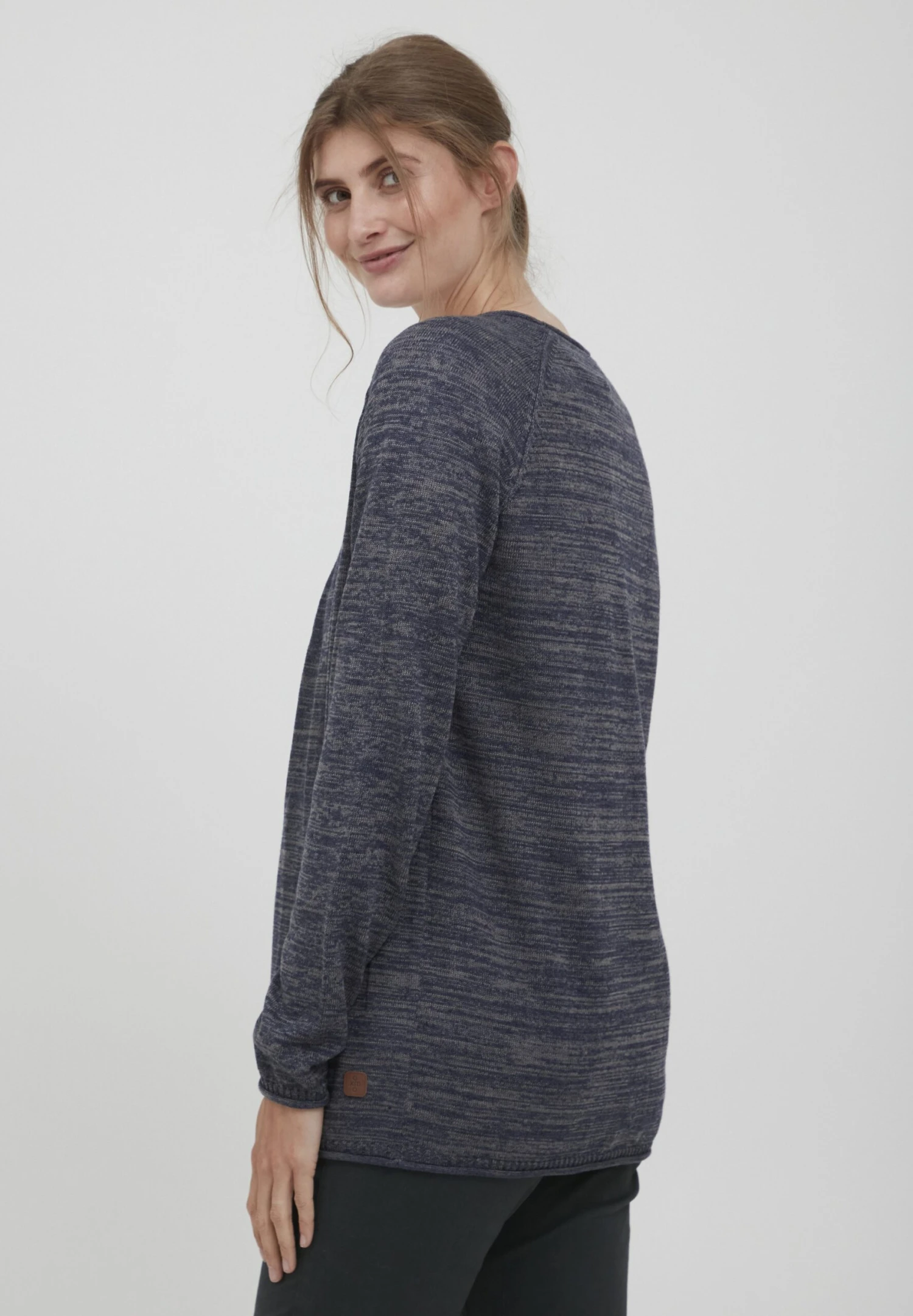 OXMO OXDaniela - Cardigan - Ensign Blue 3 OXMO OXDaniela - Cardigan - Ensign Blue - Image 3