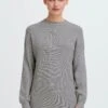 OXMO IHFANSY - Jumper - Grey Melange