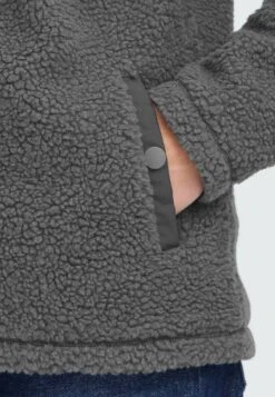 OXMO OXABBY TEDDY - Fleece Jacket - Iron Gate -OXMO Store ccd8d89e73674d52b49d4252586d74b1