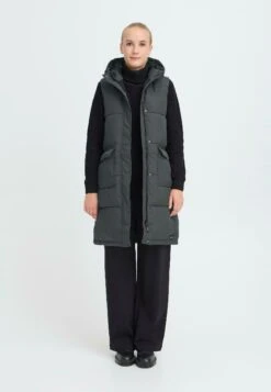 OXMO OXMINNA - Waistcoat - Forged Iron 9 OXMO OXMINNA - Waistcoat - Forged Iron -OXMO Store ccef735297784fa8b0fc5ad41820cd8d