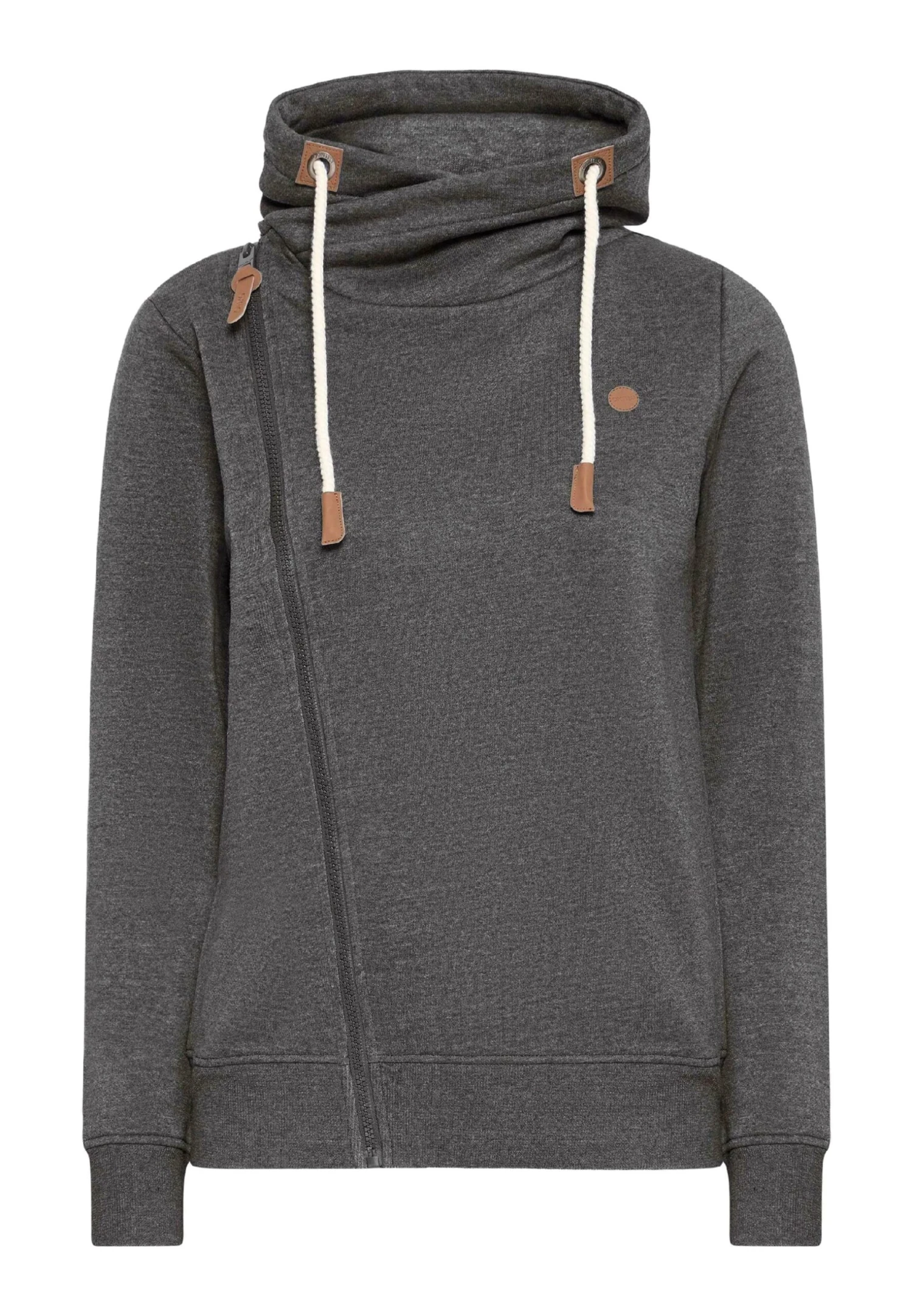 OXMO OXMILLE TUBEZIP - Zip-up Sweatshirt - Dark Grey Melange 6 OXMO OXMILLE TUBEZIP - Zip-up Sweatshirt - Dark Grey Melange - Image 6