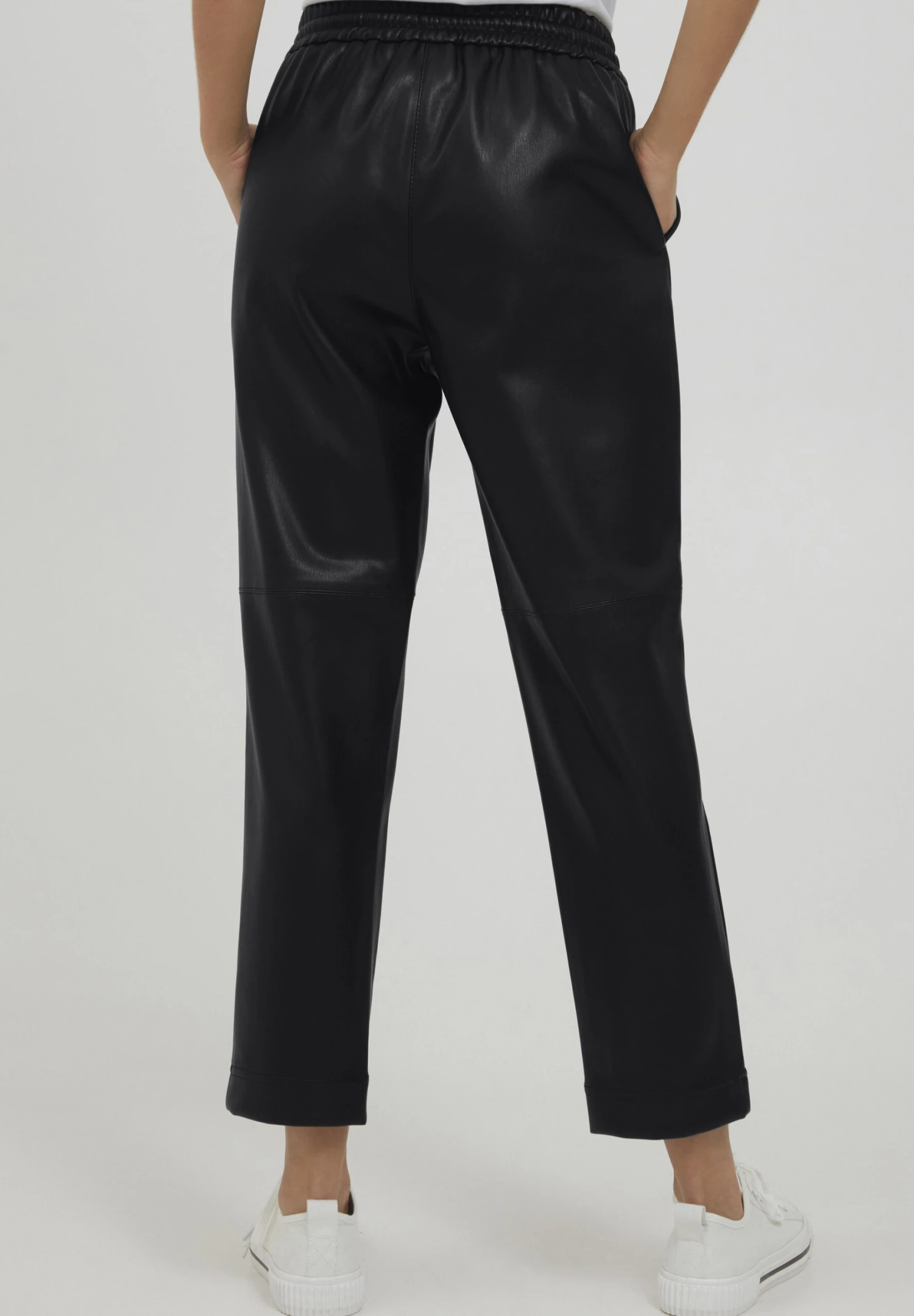 OXMO OXPAULIA REGULAR FIT - Trousers - Black 3 OXMO OXPAULIA REGULAR FIT - Trousers - Black - Image 3