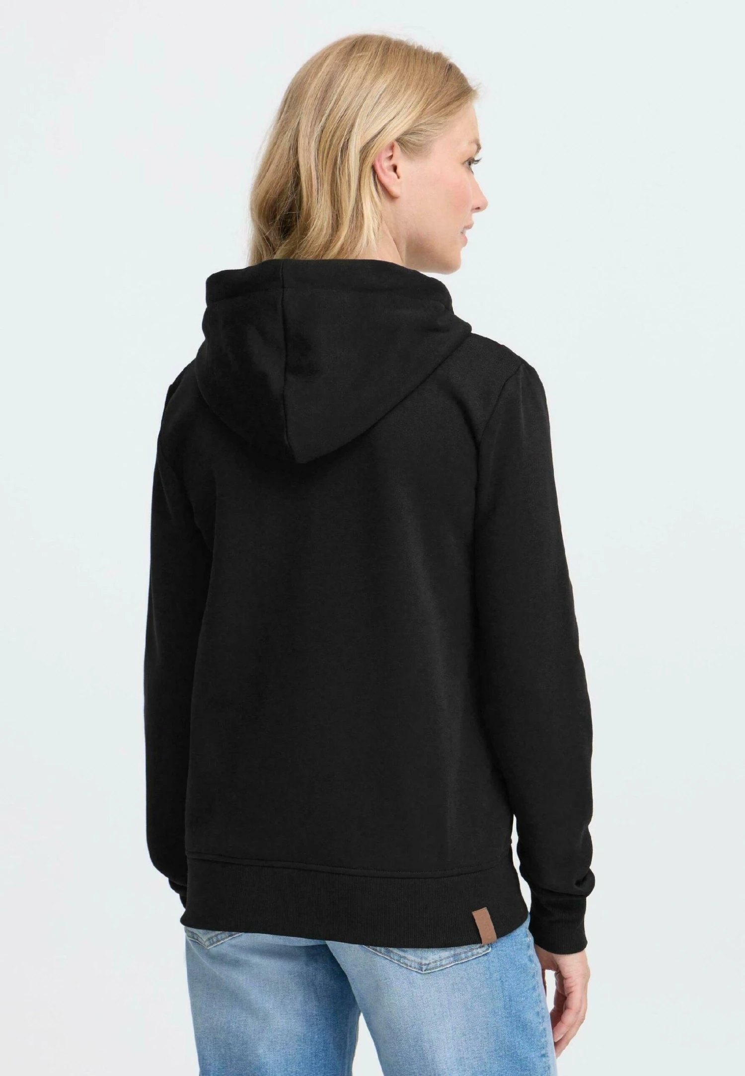 OXMO OXMILLE ZIPHOODIE - Zip-up Sweatshirt - Black 3 OXMO OXMILLE ZIPHOODIE - Zip-up Sweatshirt - Black - Image 3