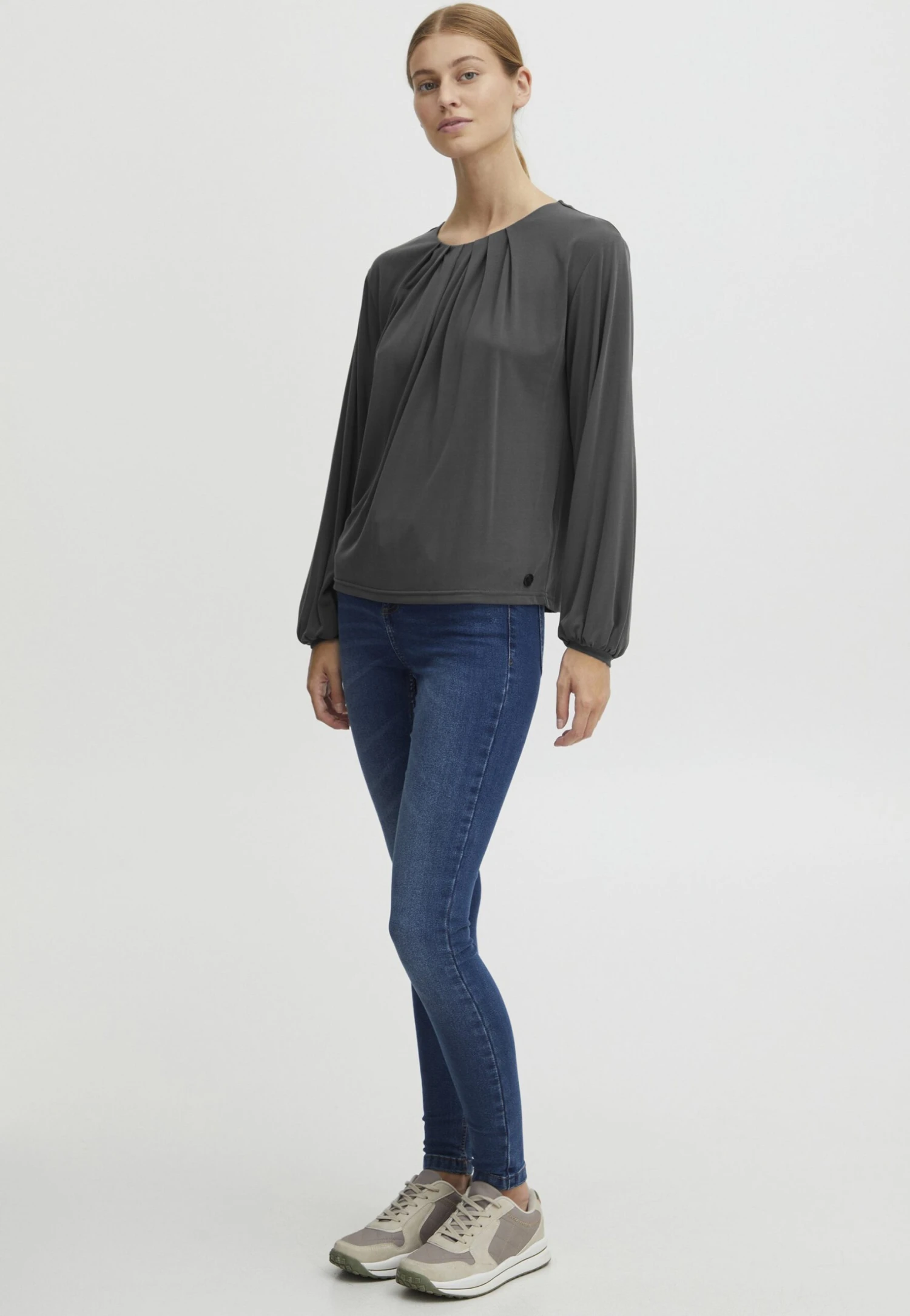 OXMO OXHAL - Blouse - Blackened Pearl 2 OXMO OXHAL - Blouse - Blackened Pearl - Image 2