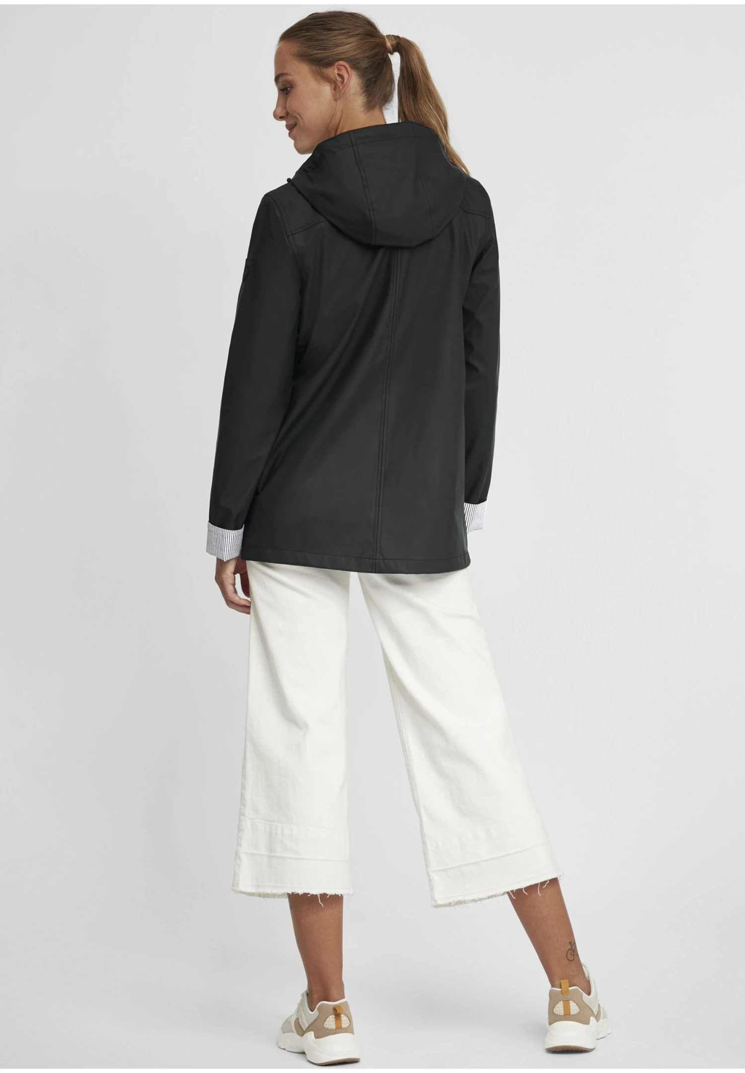 OXMO OXBECKY - Waterproof Jacket - Black 3 OXMO OXBECKY - Waterproof Jacket - Black - Image 3