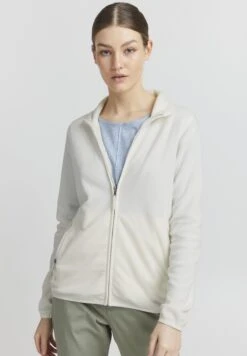 OXMO OXRIKKA - Fleece Jacket - Cloud Dancer
