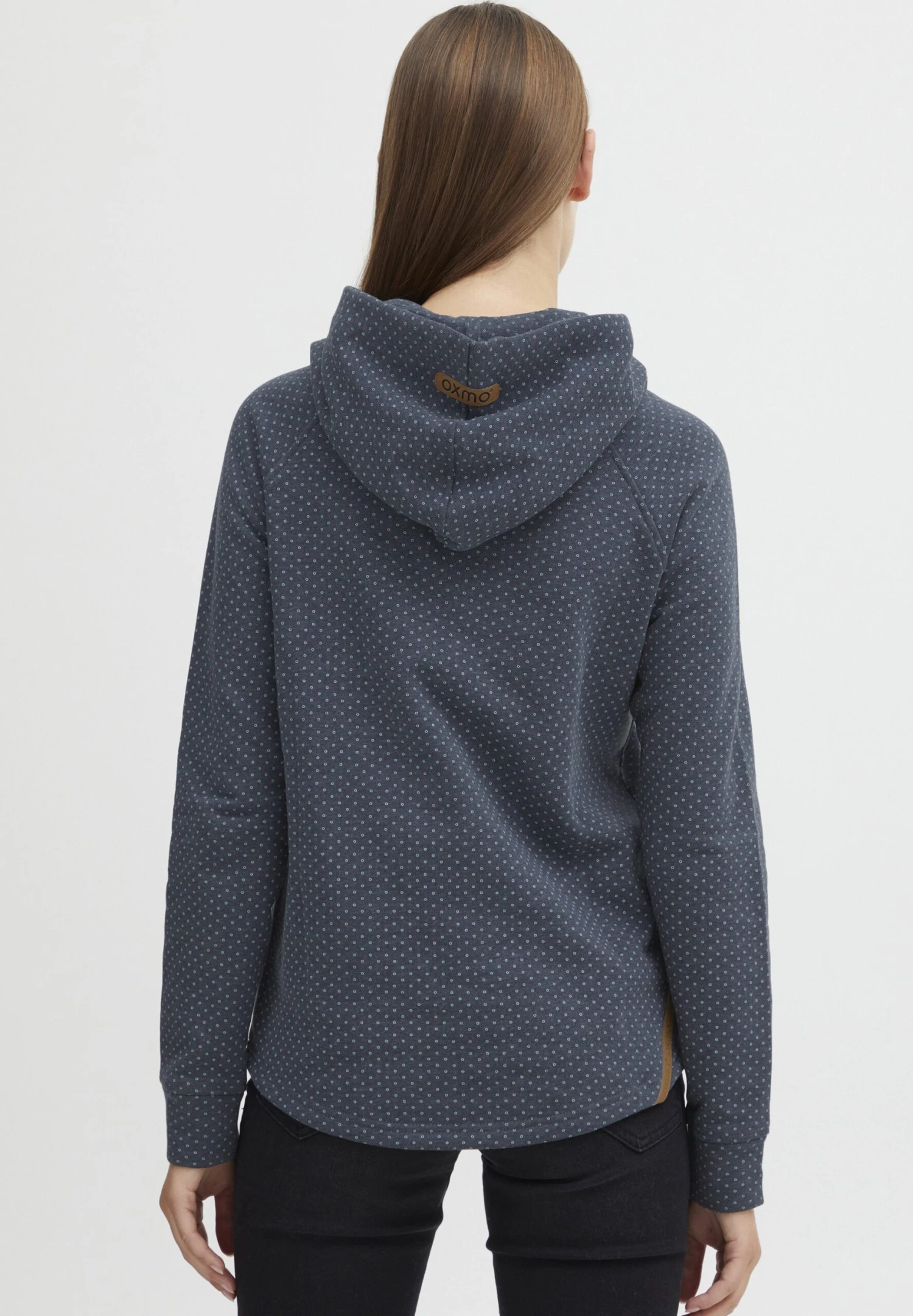 OXMO OXAMINA - Hoodie - Insignia Blue Melange 3 OXMO OXAMINA - Hoodie - Insignia Blue Melange - Image 3