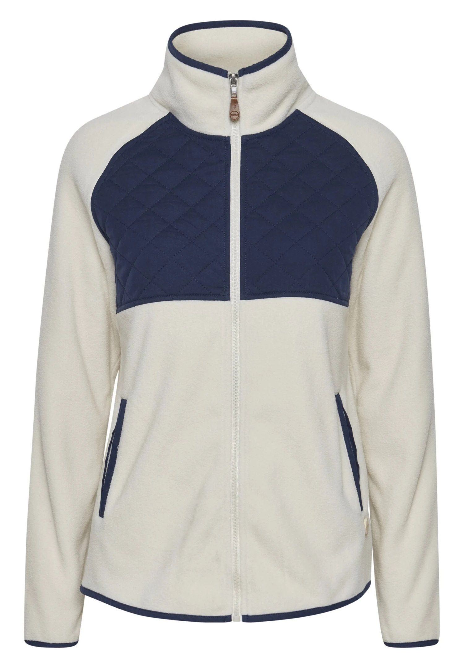 OXMO OXMalin - Fleece Jacket - Oatmeal 6 OXMO OXMalin - Fleece Jacket - Oatmeal - Image 6