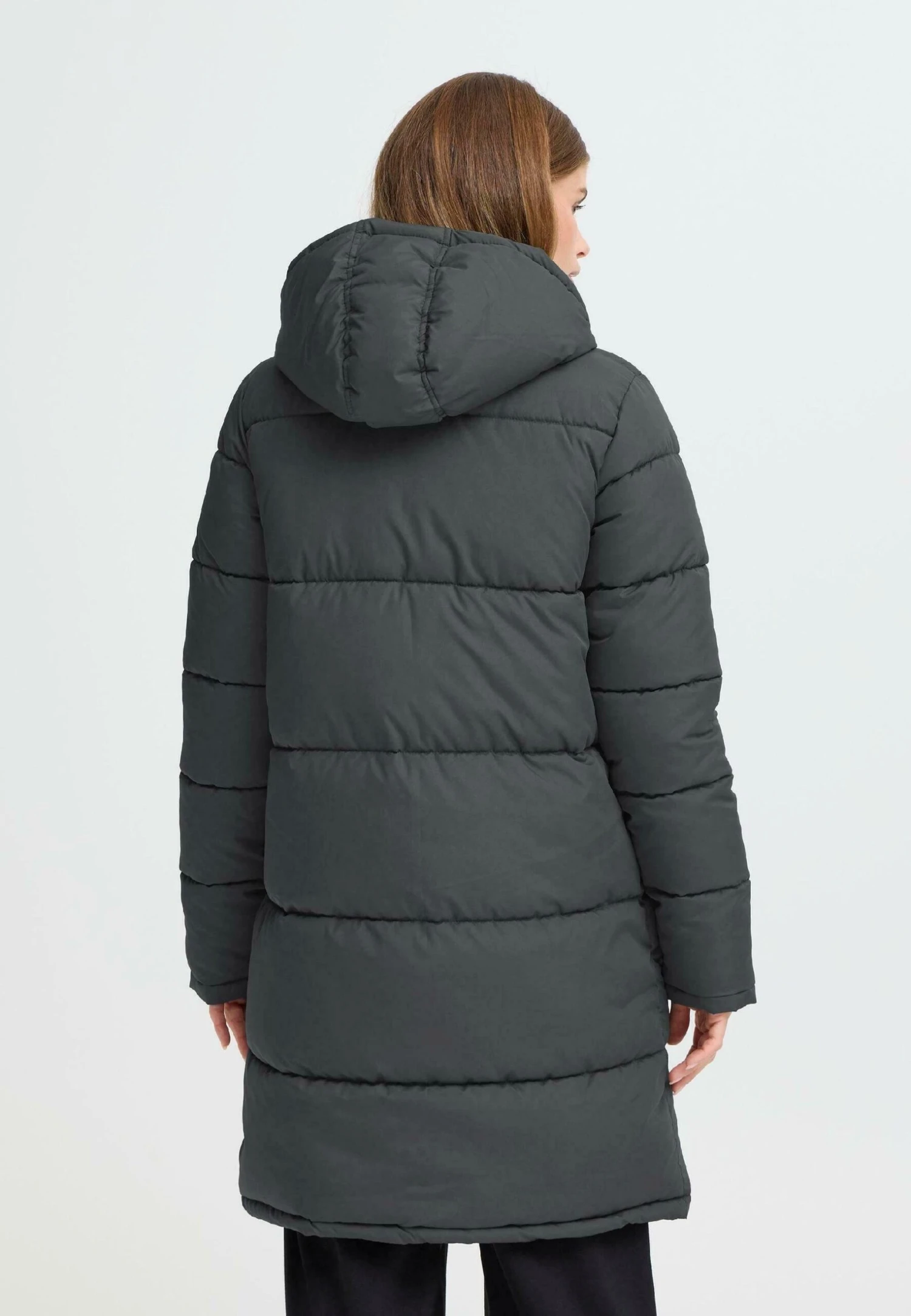 OXMO OX LONG - Winter Coat - Forged Iron 4 OXMO OX LONG - Winter Coat - Forged Iron - Image 4