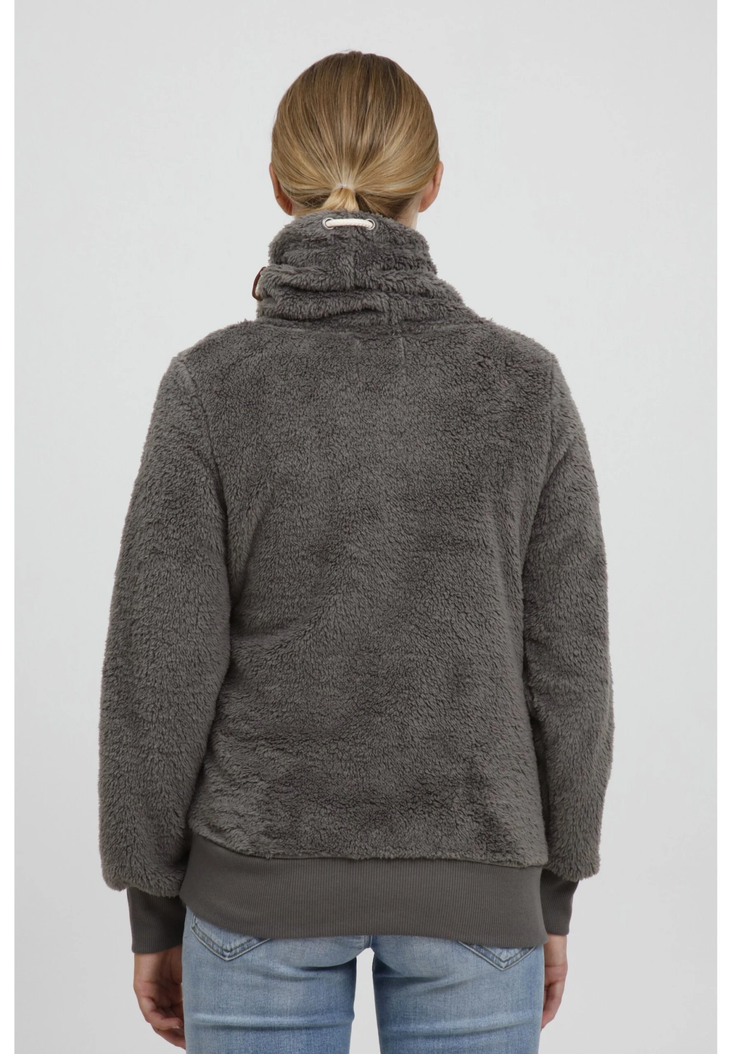 OXMO OXAnnika - Sweatshirt - Grey 3 OXMO OXAnnika - Sweatshirt - Grey - Image 3
