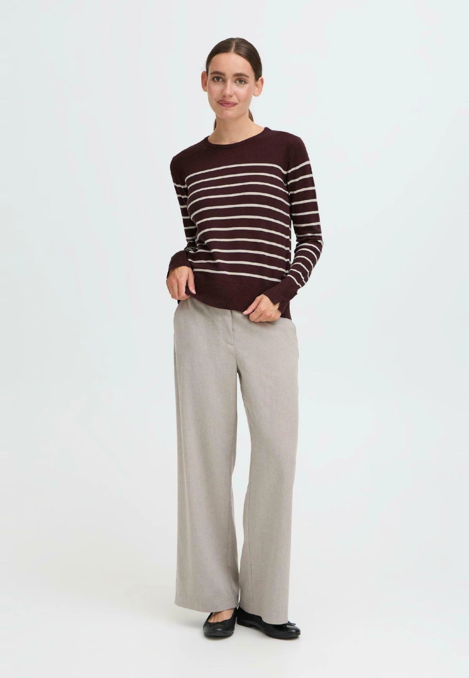 OXMO FRKEANA - Jumper - Fudge Mix 2 OXMO FRKEANA - Jumper - Fudge Mix - Image 2