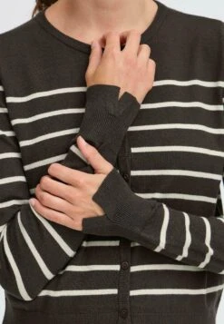 OXMO FRKEANA - Cardigan - Chocolate Torte Mix -OXMO Store d13006517f654ce38d088213178f0b16