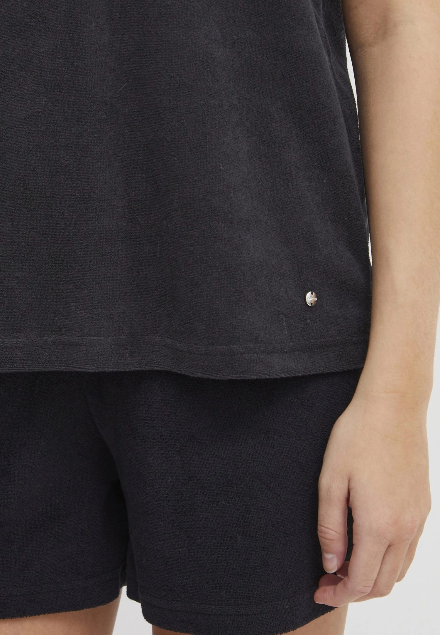 OXMO OXFRIKA - Basic T-shirt - Black 5 OXMO OXFRIKA - Basic T-shirt - Black - Image 5