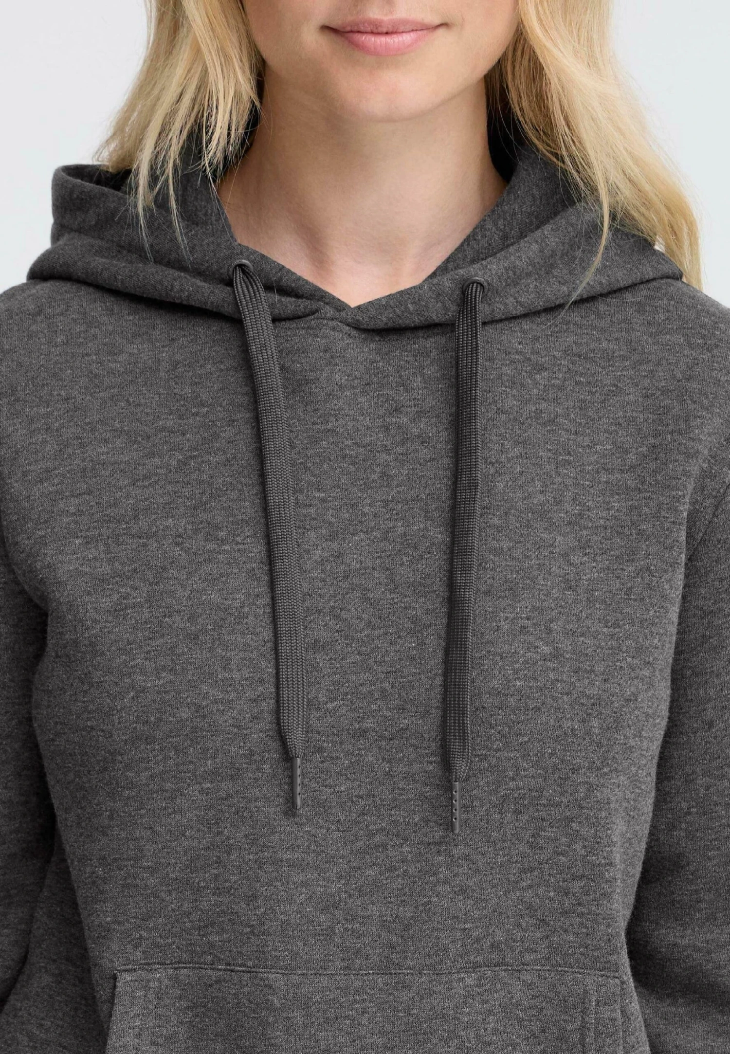 OXMO OXKAREN - Hoodie - Dark Grey Melange 4 OXMO OXKAREN - Hoodie - Dark Grey Melange - Image 4