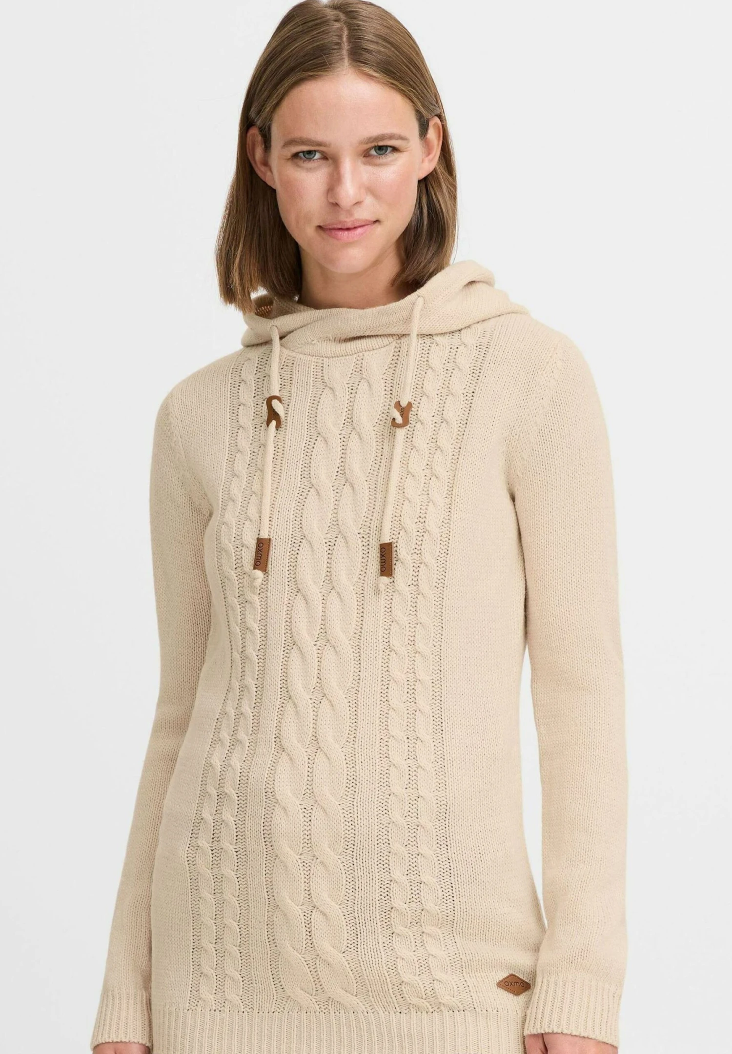 OXMO OXCable - Hoodie - Cement Melange 1 OXMO OXCable - Hoodie - Cement Melange