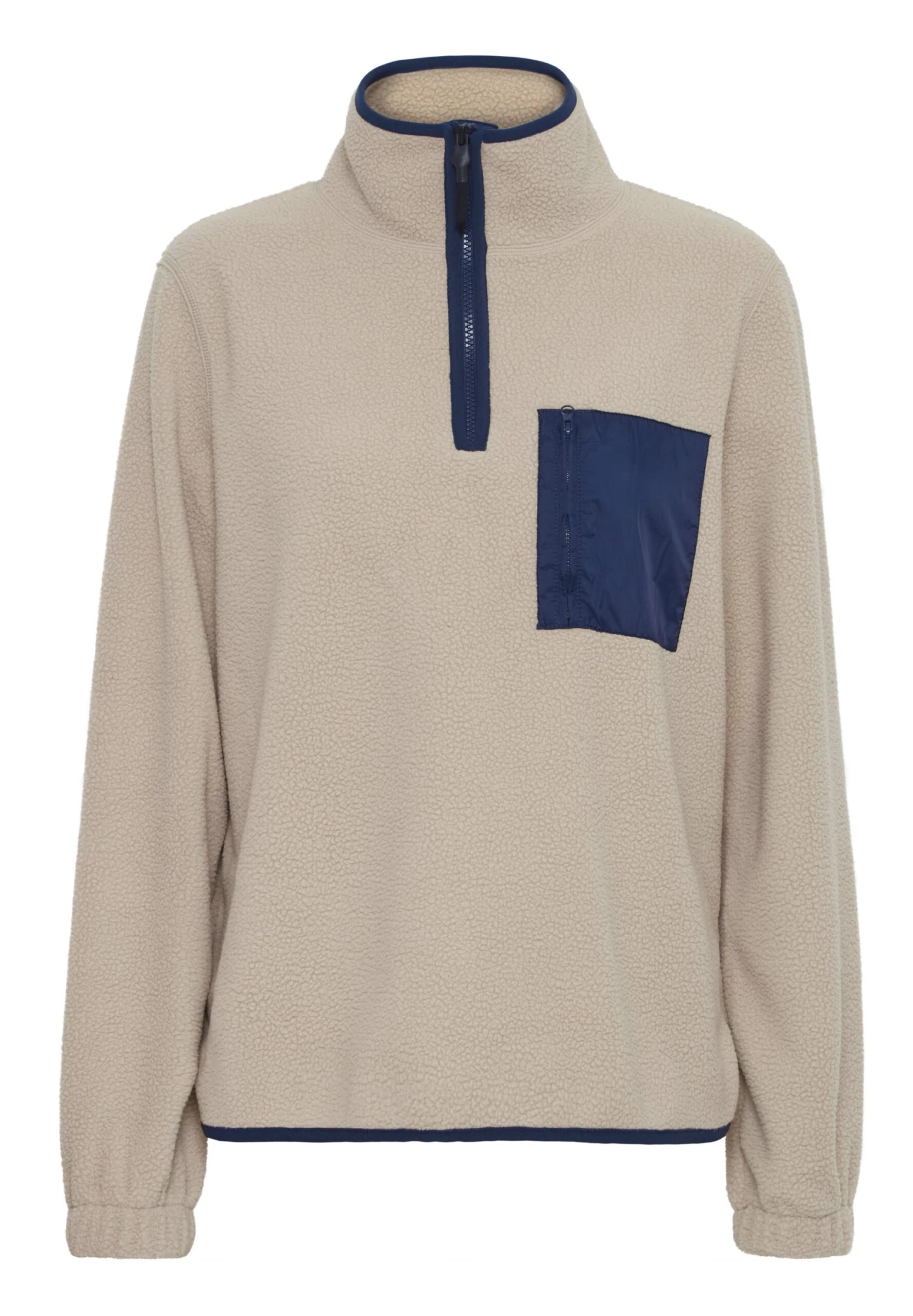OXMO OXPIALA - Fleece Jumper - Birch 7 OXMO OXPIALA - Fleece Jumper - Birch - Image 7