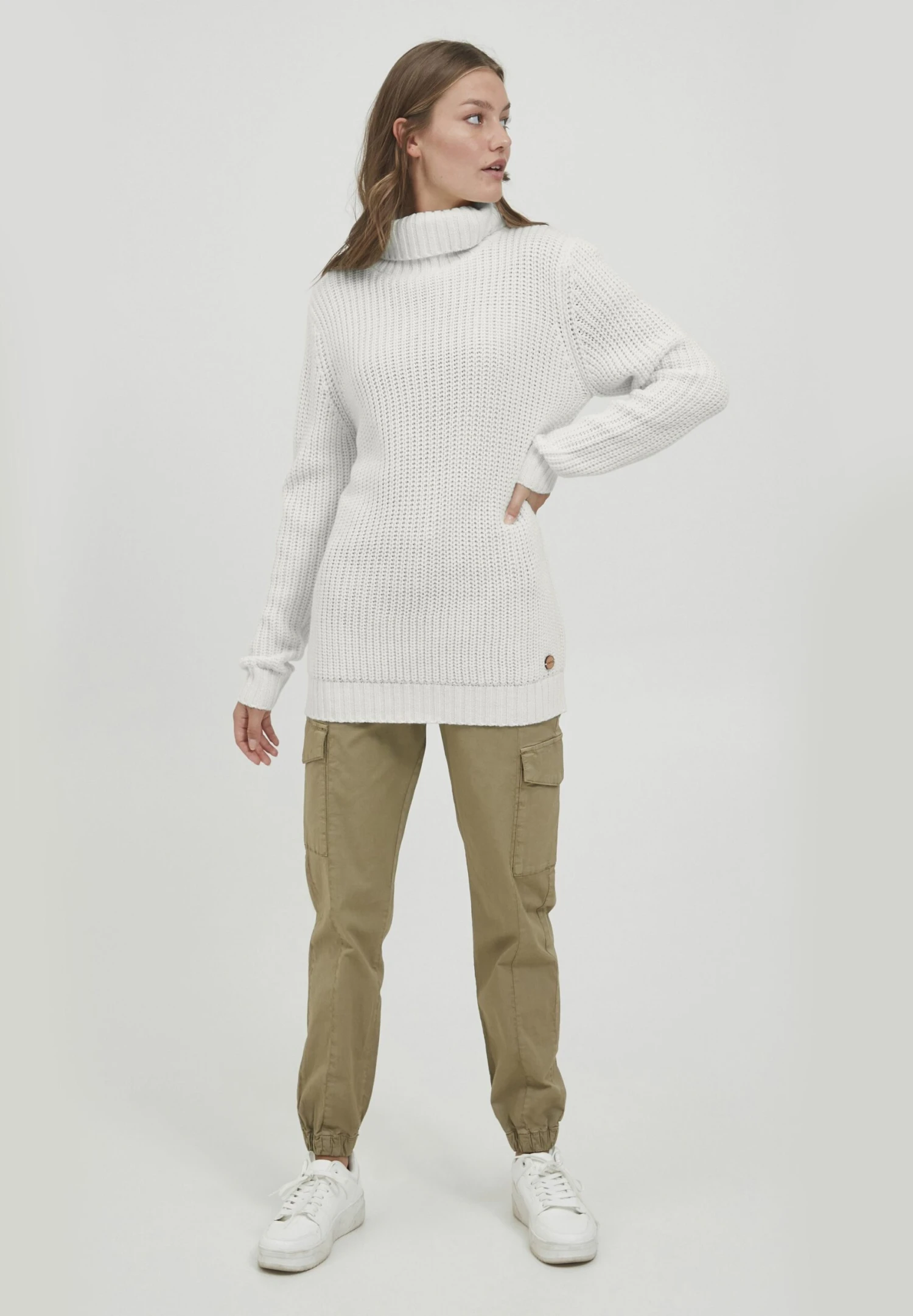 OXMO OXNanna - Jumper - Cloud Dancer 2 OXMO OXNanna - Jumper - Cloud Dancer - Image 2