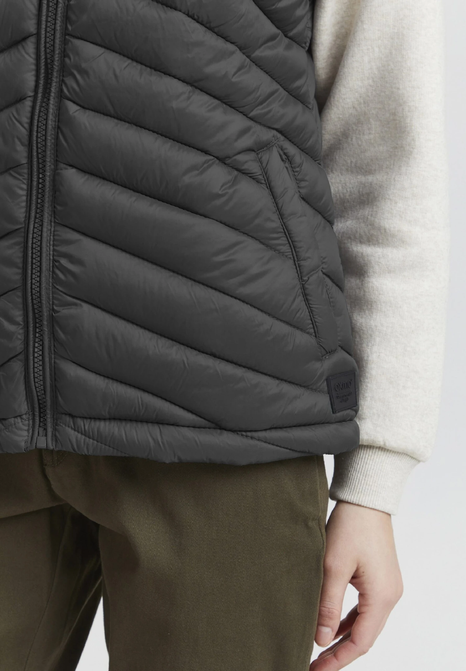 OXMO OXTelppa - Waistcoat - Iron Gate 5 OXMO OXTelppa - Waistcoat - Iron Gate - Image 5