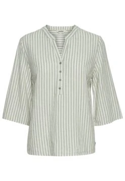 OXMO OXANEA LEINEN MIX - Blouse - Seagrass Mix 14 OXMO OXANEA LEINEN MIX - Blouse - Seagrass Mix -OXMO Store d477723610734173922a1ee2204b811d