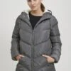 OXMO OXNAARA - Winter Coat - Iron Gate
