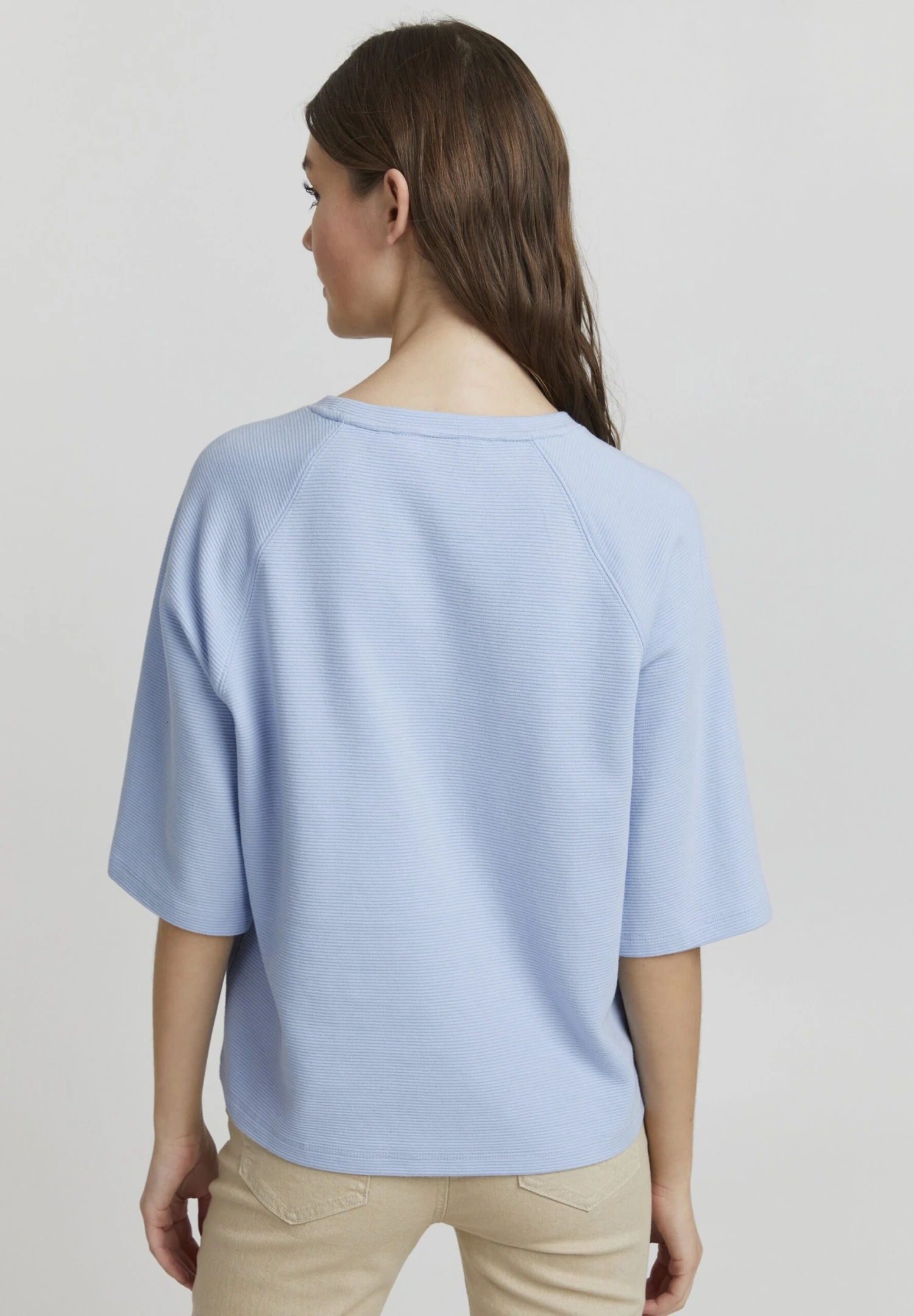 OXMO OXJONNE - Basic T-shirt - Kentucky Blue 3 OXMO OXJONNE - Basic T-shirt - Kentucky Blue - Image 3