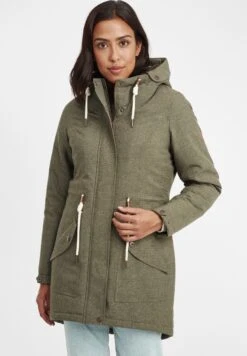 OXMO OXMelly - Winter Coat - Dusty Olive