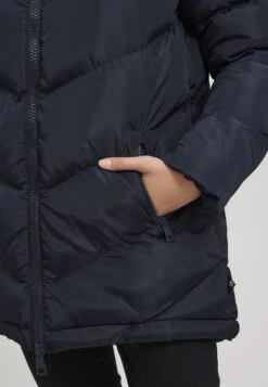 OXMO OXNAARA - Winter Coat - Total Eclipse -OXMO Store d63ea88b48574a87b8e678313ae2d551