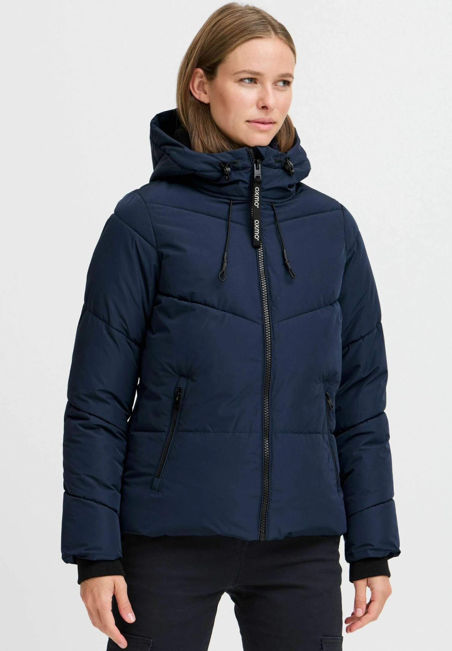 OXMO OXJUCHENA - Winter Jacket - Insignia Blue 1 OXMO OXJUCHENA - Winter Jacket - Insignia Blue