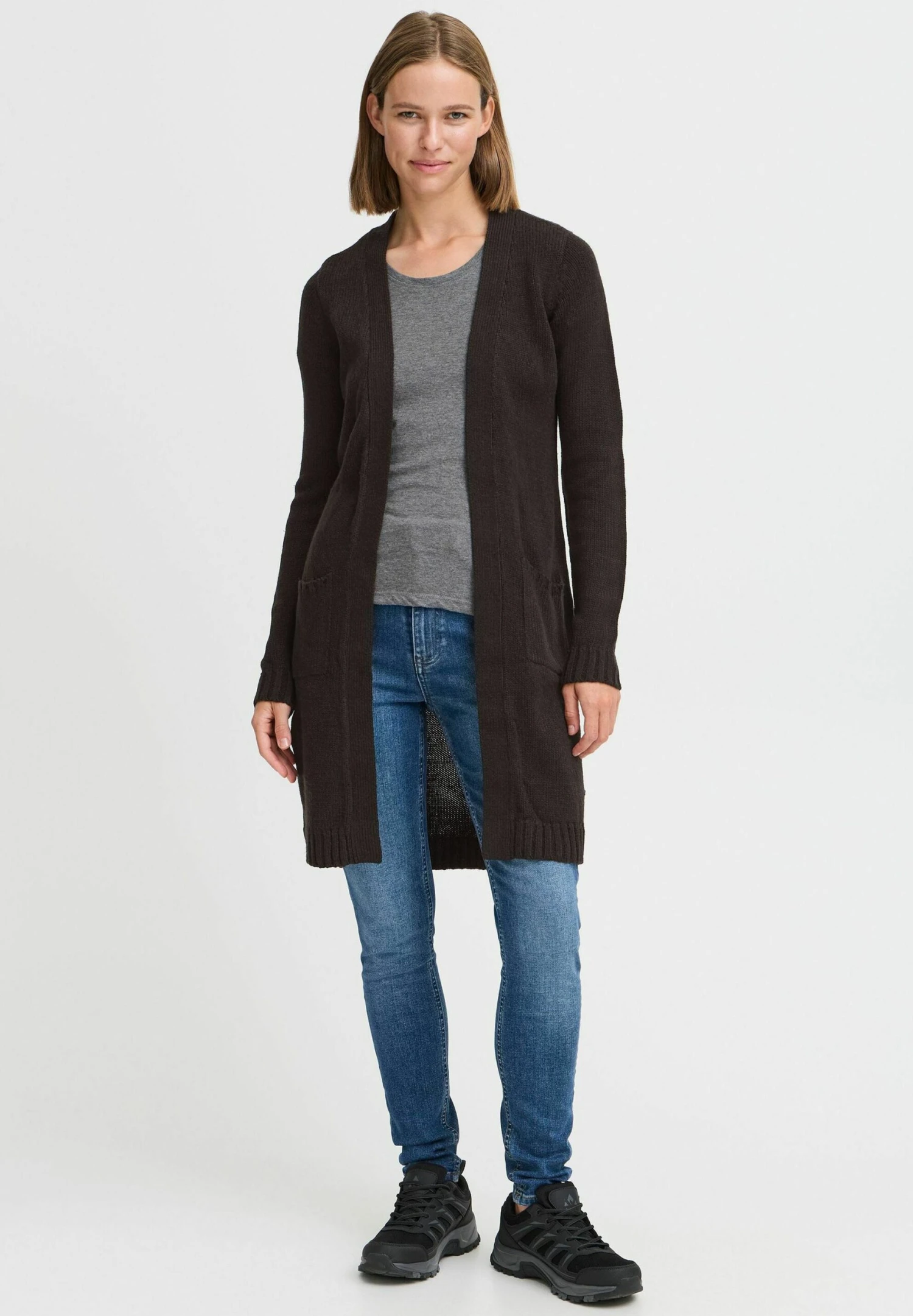 OXMO OXCABBA - Cardigan - Black 2 OXMO OXCABBA - Cardigan - Black - Image 2