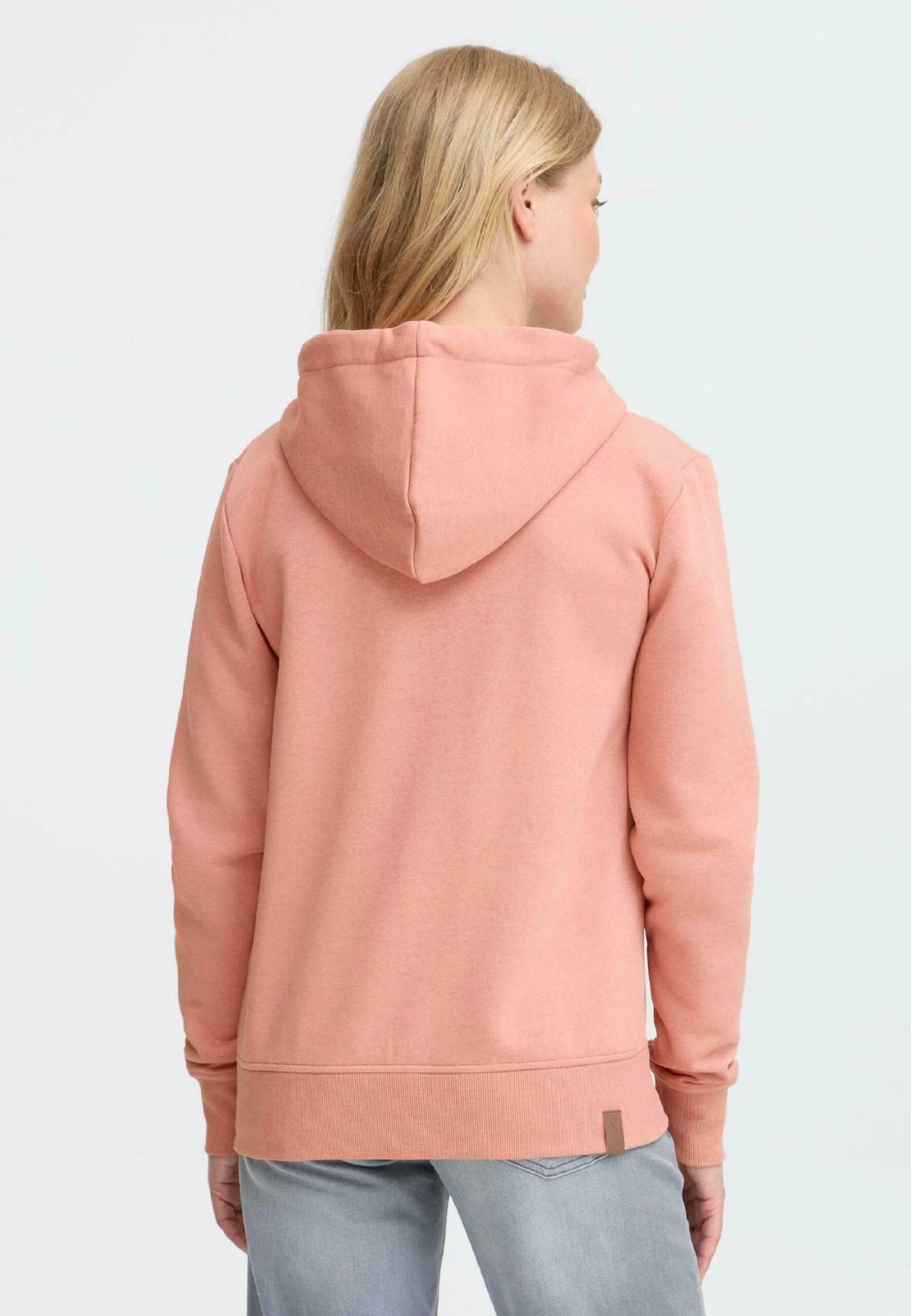 OXMO OXMILLE ZIPHOODIE - Zip-up Sweatshirt - Cameo Brown Melange 3 OXMO OXMILLE ZIPHOODIE - Zip-up Sweatshirt - Cameo Brown Melange - Image 3