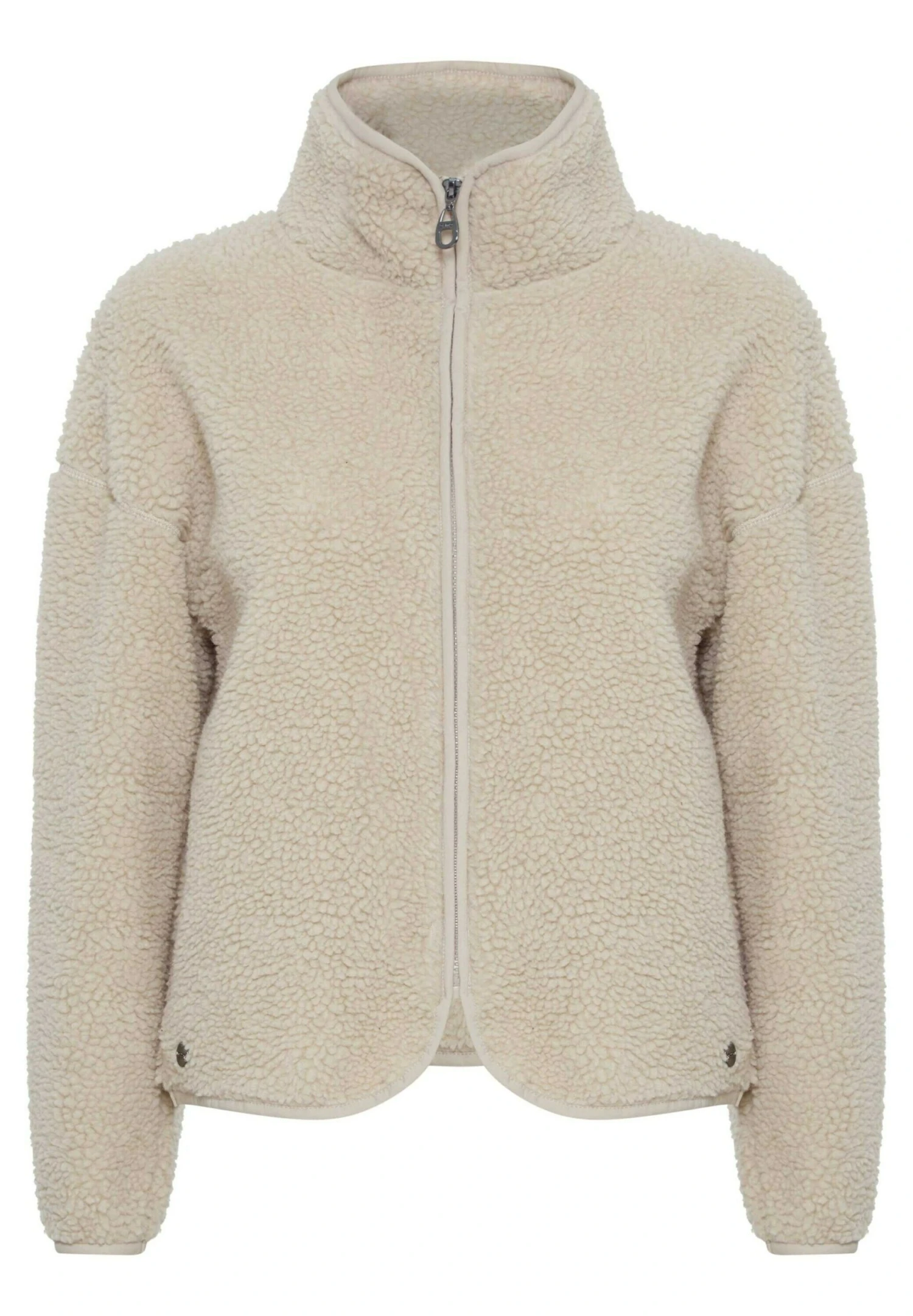 OXMO OXTonje - Fleece Jacket - Oyster 6 OXMO OXTonje - Fleece Jacket - Oyster - Image 6