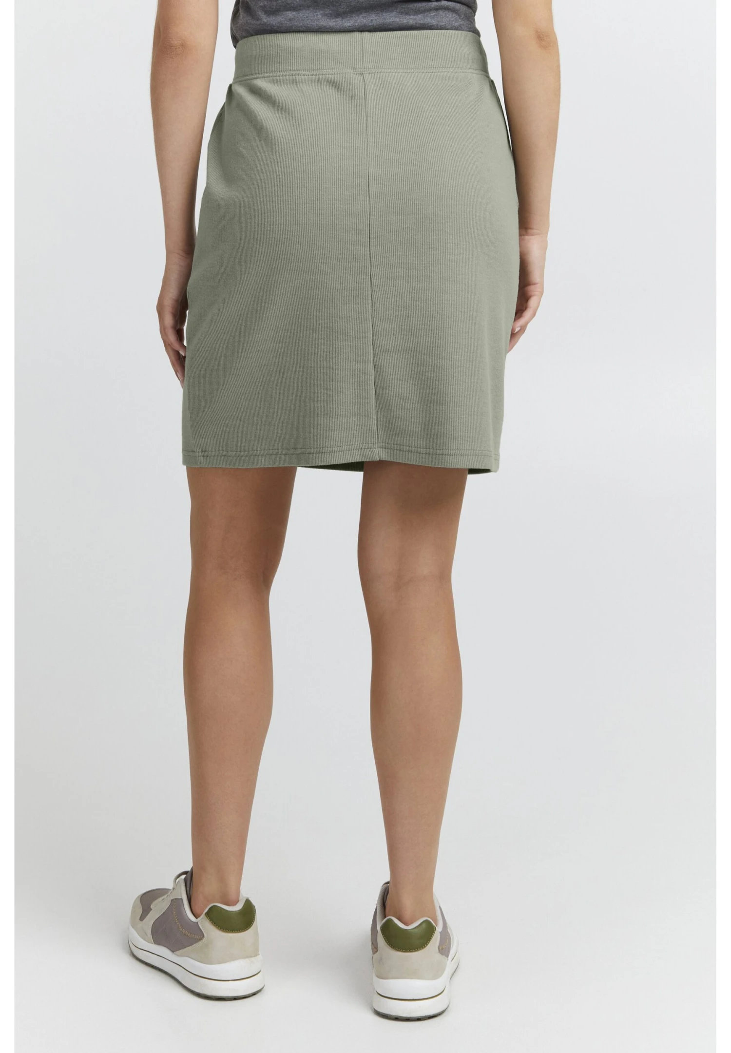 OXMO OXLOU - Pencil Skirt - Seagrass Melange 3 OXMO OXLOU - Pencil Skirt - Seagrass Melange - Image 3