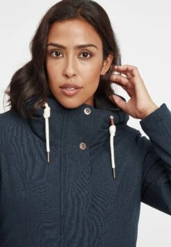 OXMO OXMelly - Winter Coat - Insignia Blue 11 OXMO OXMelly - Winter Coat - Insignia Blue -OXMO Store d823cd58a80443159e1bec544bef156b